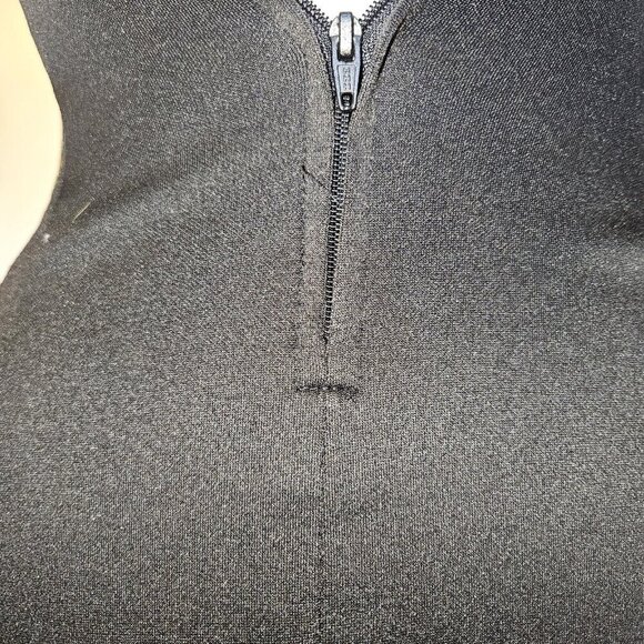 BCX Black Floral Bodycon Mini Dress - Size 5 Short Sleeve Party/Clubwear - Picture 13 of 13